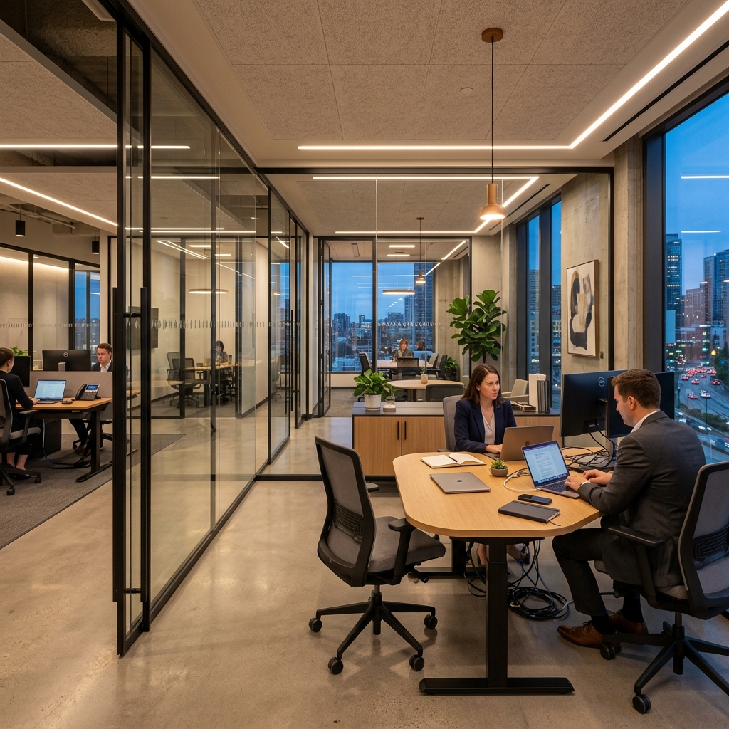 Modern office interior design
